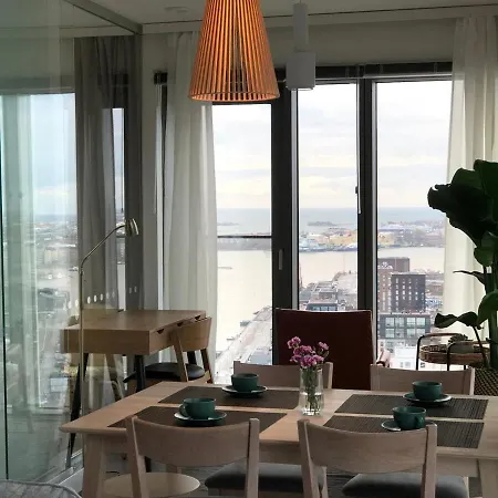 Apartmán Spacious Corner With Sea View Helsinky