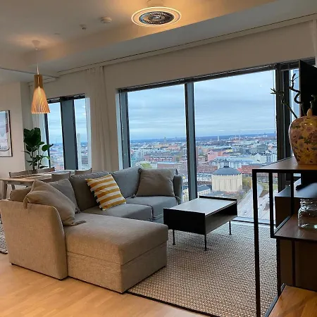 Spacious Corner With Sea View Apartment Helsinki